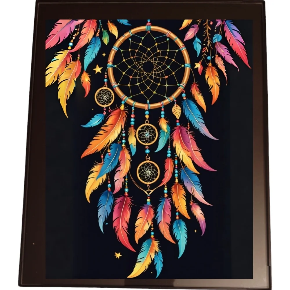 Dreamcatcher In A Glass Front Frame 8x10 Picture AI wall
